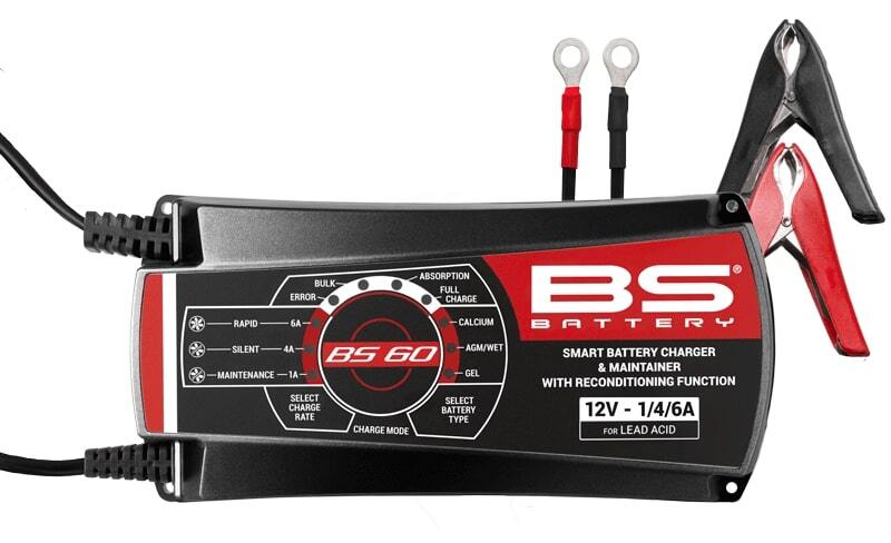 CHARGEUR DE BATTERIE BS60 - 12V 1/4/6A