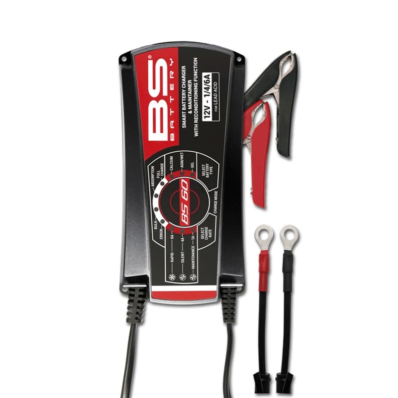 CHARGEUR DE BATTERIE BS60 - 12V 1/4/6A