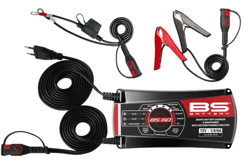 CHARGEUR DE BATTERIE BS60 - 12V 1/4/6A