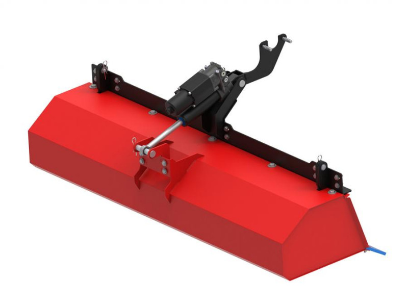 Bac de ramassage pour balayeuse rotative - IRON BALTIC