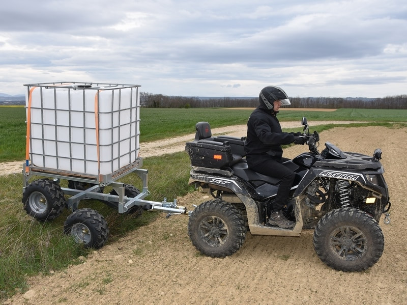 REMORQUE POUR CUVE 1000 L - VILKAN