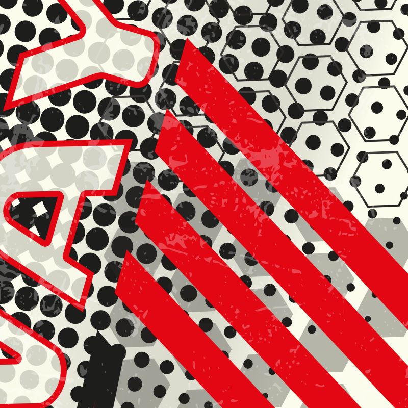 KIT DÉCO COMPLET SNARLER AT6L BLEU/ROUGE