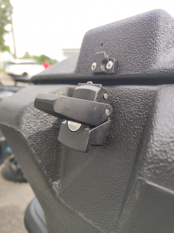 COFFRE ARRIERE SEGWAY SNARLER AT5 & AT6 - FIXATION RAPIDE