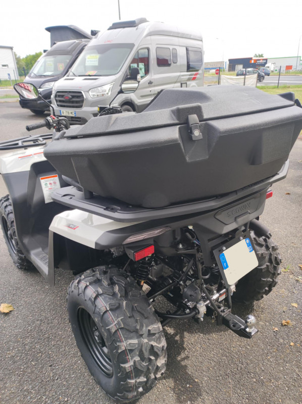 COFFRE ARRIERE SEGWAY SNARLER AT5 & AT6 - FIXATION RAPIDE