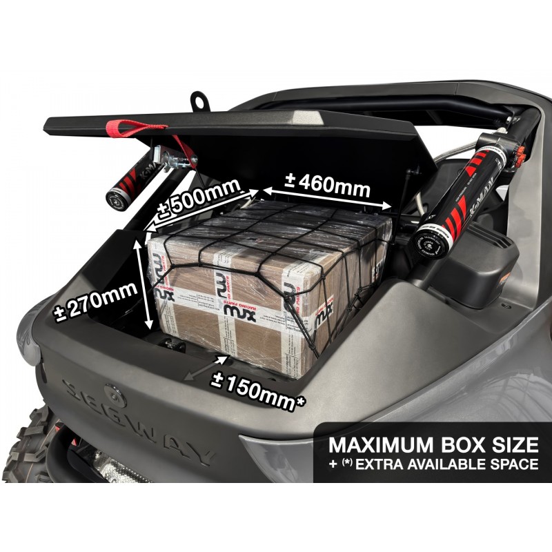 COUVERCLE COFFRE & SUPPORT ROUE DE SECOURS VILLAIN SX10 2024 et +