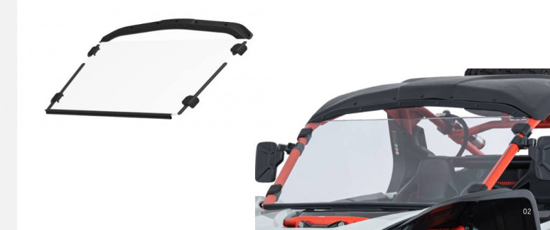 PARE BRISE LONG POUR SEGWAY VILLAIN