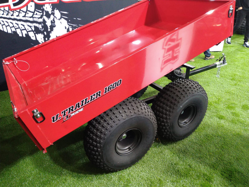 REMORQUE BASCULANTE POUR QUAD 750KG - U-RIDE