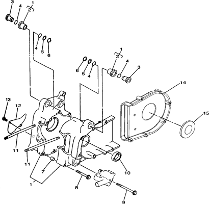 CARTER MOTEUR HYTRACK 310 T