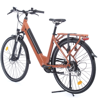 VÉLO ÉLÉCTRIQUE FREQUENCE 28 Terracotta - TNT