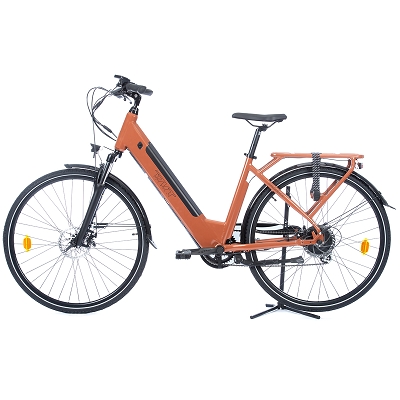 VÉLO ÉLÉCTRIQUE FREQUENCE 28 Terracotta - TNT